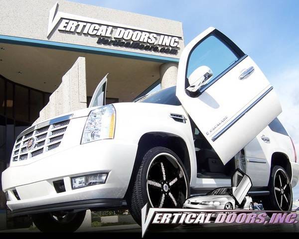 Cadillac Escalade VDI Vertical Lambo Door Hinge Kit - Direct Bolt On - VDCCADESC0206
