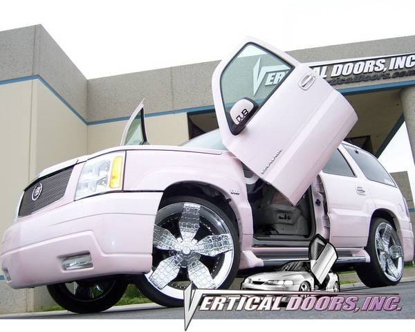 Cadillac Escalade VDI Vertical Lambo Door Hinge Kit - Direct Bolt On - VDCCADESC9901