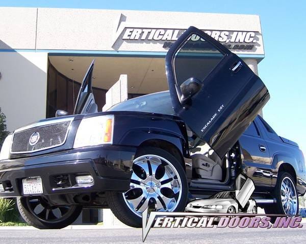 Cadillac Escalade VDI Vertical Lambo Door Hinge Kit - Direct Bolt On - VDCCADEXT0206