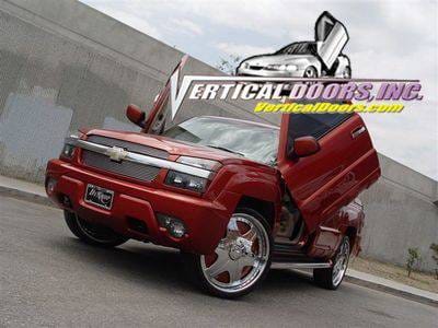 Chevrolet Avalanche VDI Vertical Lambo Door Hinge Kit - Direct Bolt On - VDCCHEVYAVAL0306