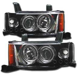 Euro Black Twin Pro LED Headlights