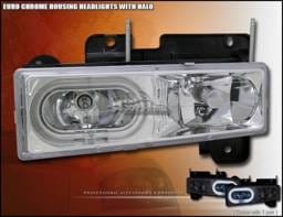 Euro Chrome Halo Headlights