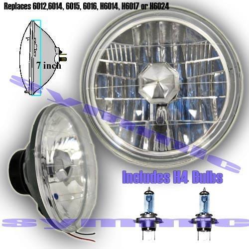 Chrome Diamond  Headlights