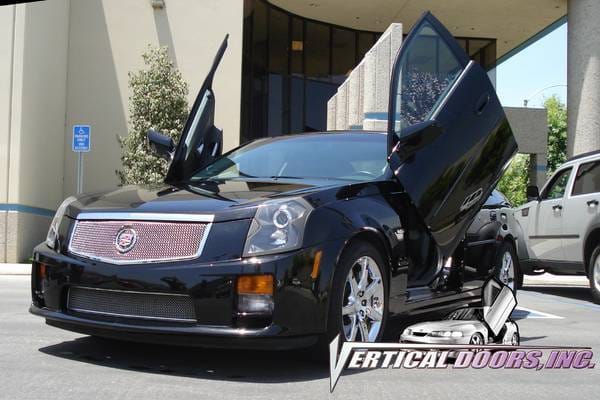 Cadillac CTS VDI Vertical Lambo Door Hinge Kit - Direct Bolt On - VDCCADCTS0207