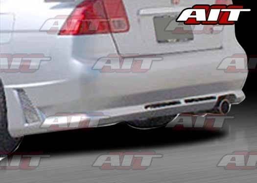 Honda Civic 4DR AIT R34 Style Rear Bumper - HC01HIR34RB4