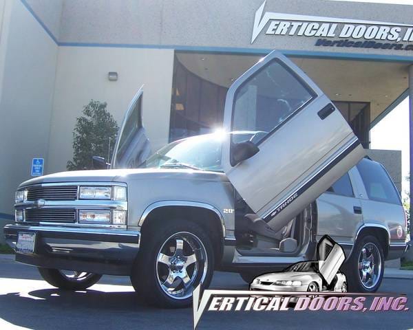 Chevrolet Tahoe VDI Vertical Lambo Door Hinge Kit - Direct Bolt On - VDCCHEVYTAHOE0006