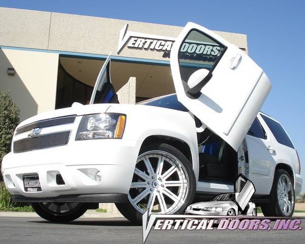 Chevrolet Tahoe VDI Vertical Lambo Door Hinge Kit - Direct Bolt On - VDCCHEVYTAHOE07