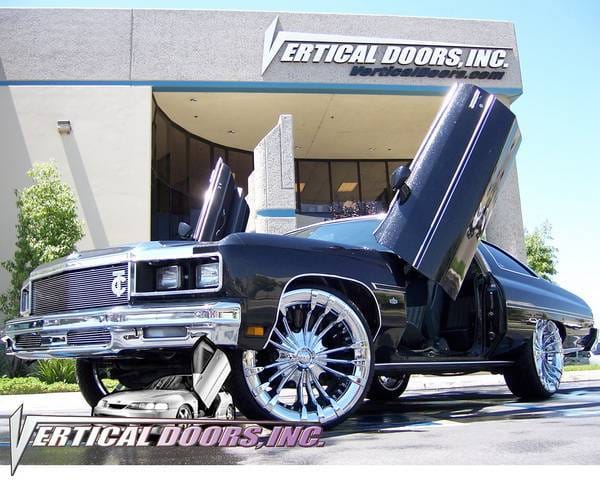 Chevrolet Caprice VDI Vertical Lambo Door Hinge Kit - Direct Bolt On - VDCCHEVYCIMP7176