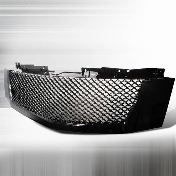 Cadillac Escalade Custom Disco Black Front Mesh Grille - HG-ECLD07JM