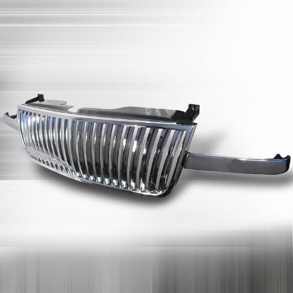 Chevrolet Silverado Custom Disco Chrome Grille Vertical - HG-SIV06CVT