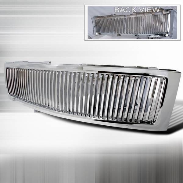 Chevrolet Silverado Custom Disco Vertical Grille - HG-SIV07CVT-LH