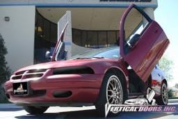 Dodge Stratus 4DR VDI Vertical Lambo Door Hinge Kit - Direct Bolt On - VDCDSTR9500