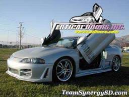 Eagle Talon VDI Vertical Lambo Door Hinge Kit - Direct Bolt On - VDCETAL9599