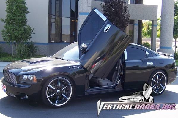 Dodge Charger VDI Vertical Lambo Door Hinge Kit - Direct Bolt On - VDCDC0508