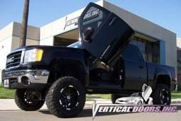 GMC Sierra VDI Vertical Lambo Door Hinge Kit - Direct Bolt On - VDCGMCSIER07