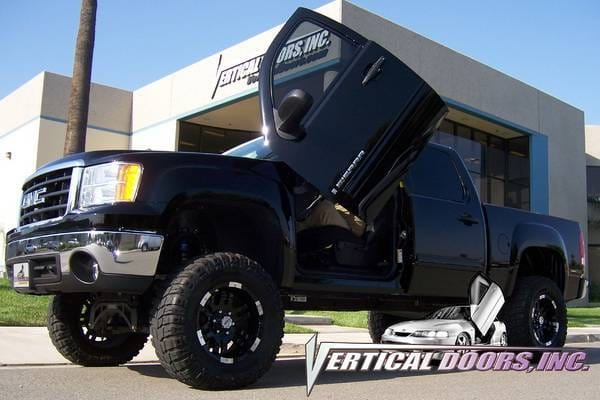GMC Sierra VDI Vertical Lambo Door Hinge Kit - Direct Bolt On - VDCGMCSIER07