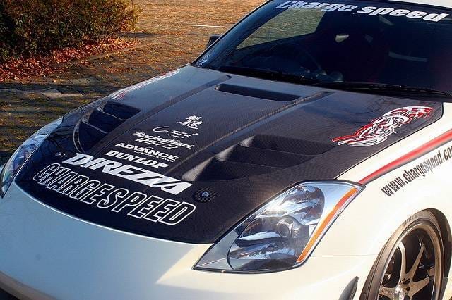 Nissan 350Z Chargespeed Vented Hood