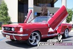 Ford Mustang VDI Vertical Lambo Door Hinge Kit - Direct Bolt On - VDCFM6466