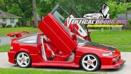 Honda CRX VDI Vertical Lambo Door Hinge Kit - Direct Bolt On - VDCHCRX8891