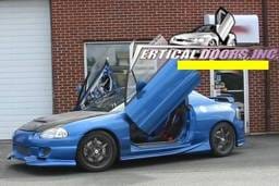 Honda Del Sol VDI Vertical Lambo Door Hinge Kit - Direct Bolt On - VDCHDELSOL9397