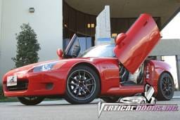 Honda S2000 VDI Vertical Lambo Door Hinge Kit - Direct Bolt On - VDCHS2K9908