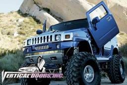 Hummer H2 VDI Vertical Lambo Door Hinge Kit - Direct Bolt On - VDCHUMH20308