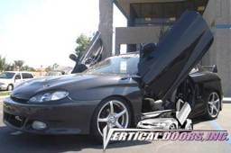 Hyundai Tiburon VDI Vertical Lambo Door Hinge Kit - Direct Bolt On - VDCHYTIB9699