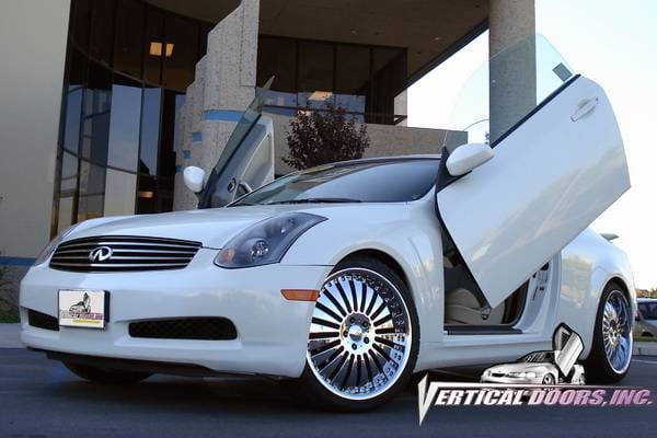Infiniti G35 4DR VDI Vertical Lambo Door Hinge Kit - Direct Bolt On - VDCIG350307