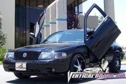 Mercury Marauder VDI Vertical Lambo Door Hinge Kit - Direct Bolt On - VDCMERMA0304