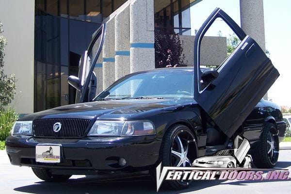 Mercury Marauder VDI Vertical Lambo Door Hinge Kit - Direct Bolt On - VDCMERMA0304
