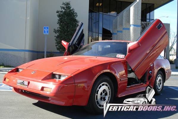 Nissan 300Z VDI Vertical Lambo Door Hinge Kit - Direct Bolt On - VDCN300ZX8489