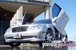 Mercedes-Benz C Class VDI Vertical Lambo Door Hinge Kit - Direct Bolt On - VDCMERC0107