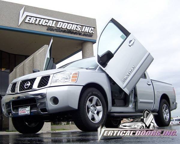 Nissan Titan VDI Vertical Lambo Door Hinge Kit - Direct Bolt On - VDCNTITAN0507