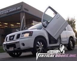 Nissan Armada VDI Vertical Lambo Door Hinge Kit - Direct Bolt On - VDCNARM04