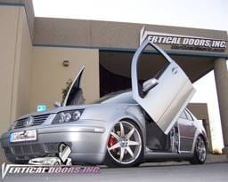 Volkswagen Jetta VDI Vertical Lambo Door Hinge Kit - Direct Bolt On - VDCVOLKJETTA0508