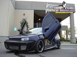 Volkswagen Golf VDI Vertical Lambo Door Hinge Kit - Direct Bolt On - VDCVOLKGOLF9806