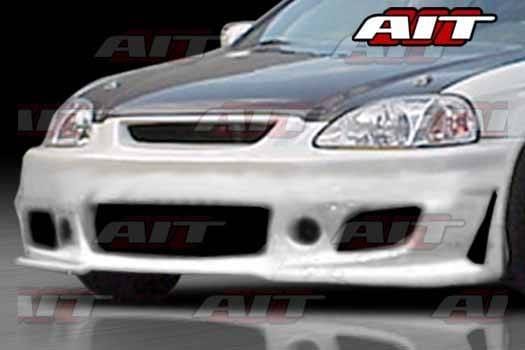 Honda Civic AIT Zen Style Front Bumper - HC99HIZENFB