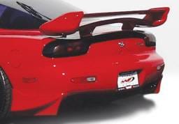 Mazda RX-7 Wings West Aggressor Rear Spat Set - Fiberglass - 2PC - 490145