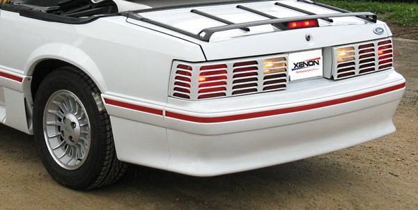 Ford Mustang Xenon Rear Valance Kit - OE Reproduction - Left & Right & Center- 3PC - 12860