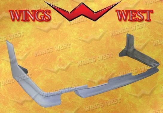 Nissan 300Z Wings West Rear Lower Skirt - Fiberglass - 49078