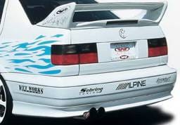 Volkswagen Jetta Wings West Custom Style Rear Lower Skirt - 890107