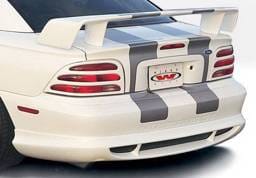 Ford Mustang Wings West Custom Style Rear Lower Skirt - 890112