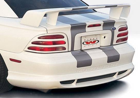 Ford Mustang Wings West Custom Style Rear Lower Skirt - 890112