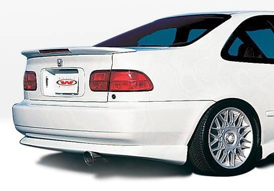 Honda Civic 2DR VIS Racing Racing Series Rear Lip - Polyurethane - 890070