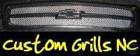 Chrome Front Mesh Grille Insert