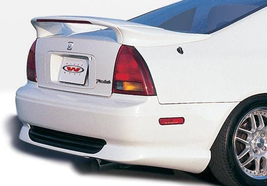 Honda Prelude VIS Racing Racing Series Rear Lip - Polyurethane - 890099