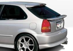 Honda Civic HB VIS Racing Racing Series Rear Lip - Polyurethane - 890186