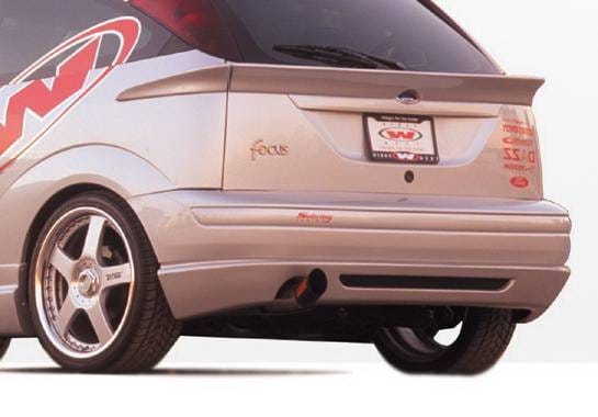Ford Focus ZX5 Wings West W-Type Rear Lower Skirt - 890384