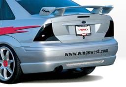 Ford Focus 4DR VIS Racing W-Type Rear Lip - Polyurethane - 890484
