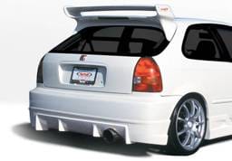 Honda Civic HB VIS Racing Tuner Type I Rear Lip - Polyurethane - 890504